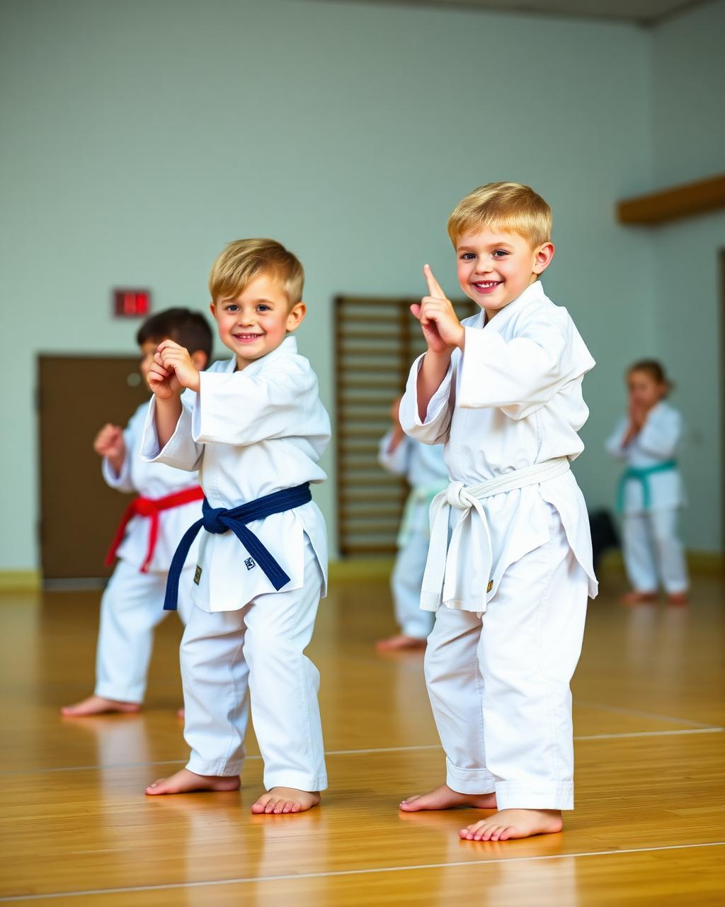 Cours de Baby Karaté au JCFP